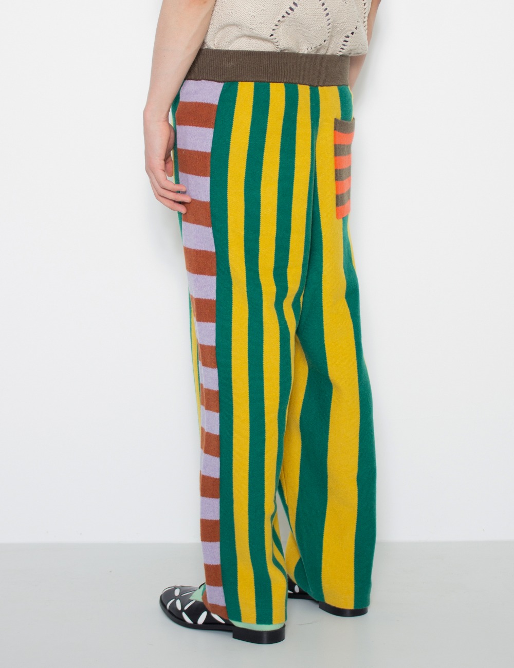TROUSERS_YELLOW GREEN