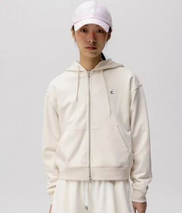 clove New Active Short Hoody Zip-up