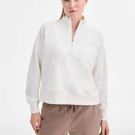 Women's Fleece Quarter-Zip Sweatshirt