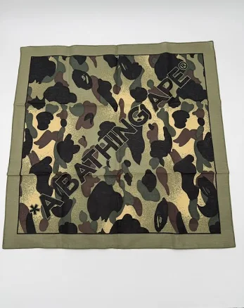 Bape A Bathing Ape Camo Bandana (japan Exclusive)