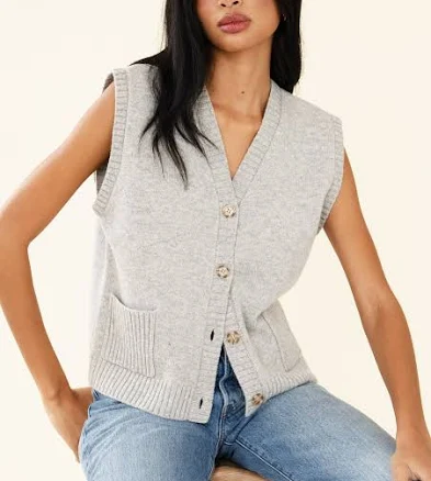 Phoebe Vest - Grey - XXL