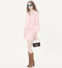 Valentino Garavani Locò Calfskin Shoulder Bag