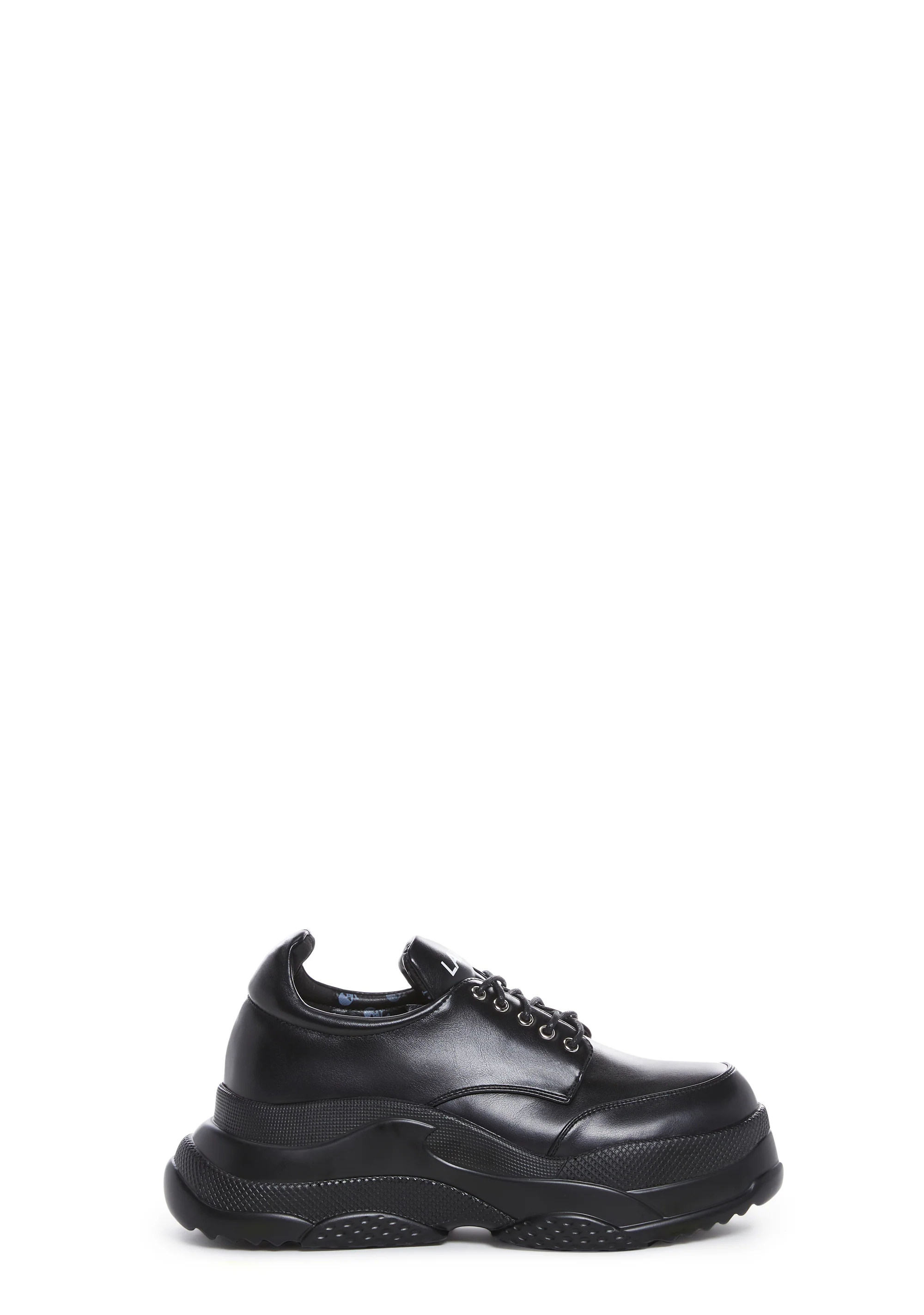 Lamoda Vegan Leather Platform Sneakers
