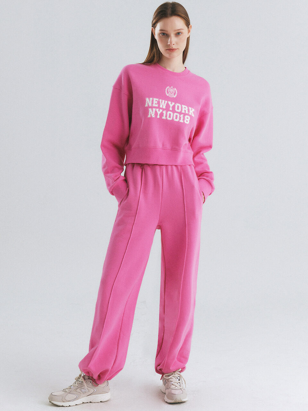 Pintuck Banded Sweatpants