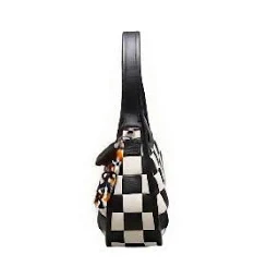 Coachtopia Ergo Bag in Checkerboard Upcrafted Leather