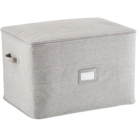 The Container Store Storage Bag Natural h