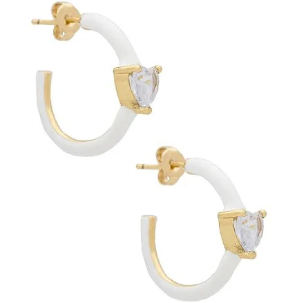 BONBONWHIMS Rainbow Hoop Earrings