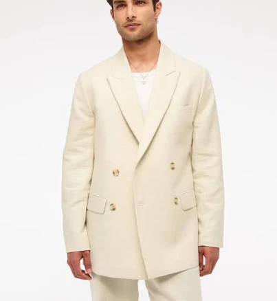 Men's Abercrombie & Fitch The A&F Collins Double-Breasted Blazer