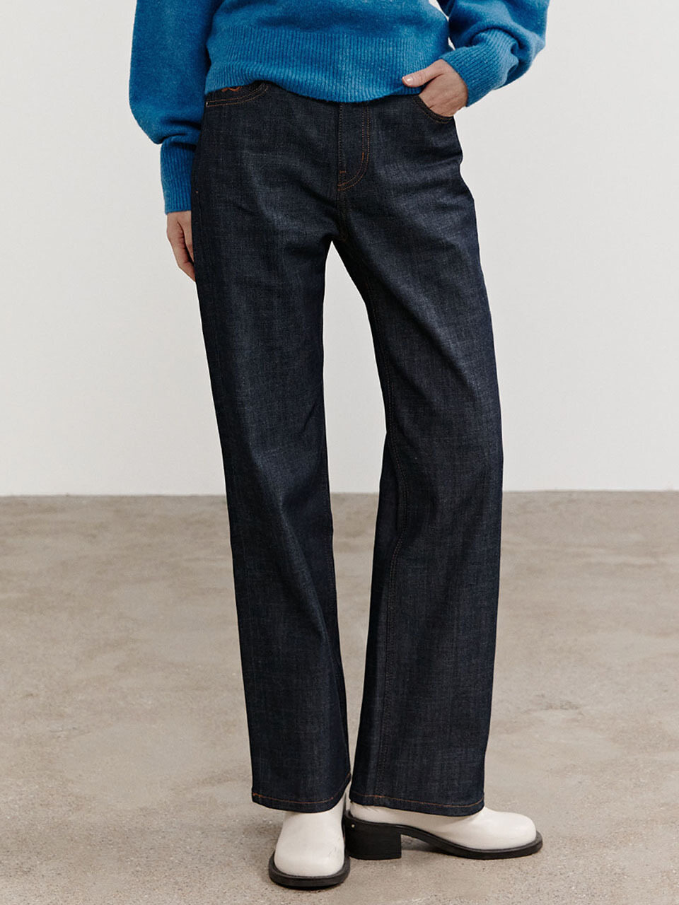LOG 051 Raw Denim Pants