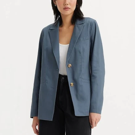 Levi's Women's Single Breasted Cotton Blazer