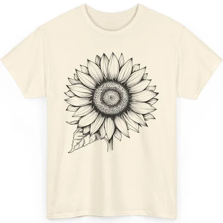 Sunflower Tshirt Floral Yellow Vintage Flower Designer Graphic Aesthetic Summer Crewneck Men Male Women Tee Top Short Sleeve Shirt
