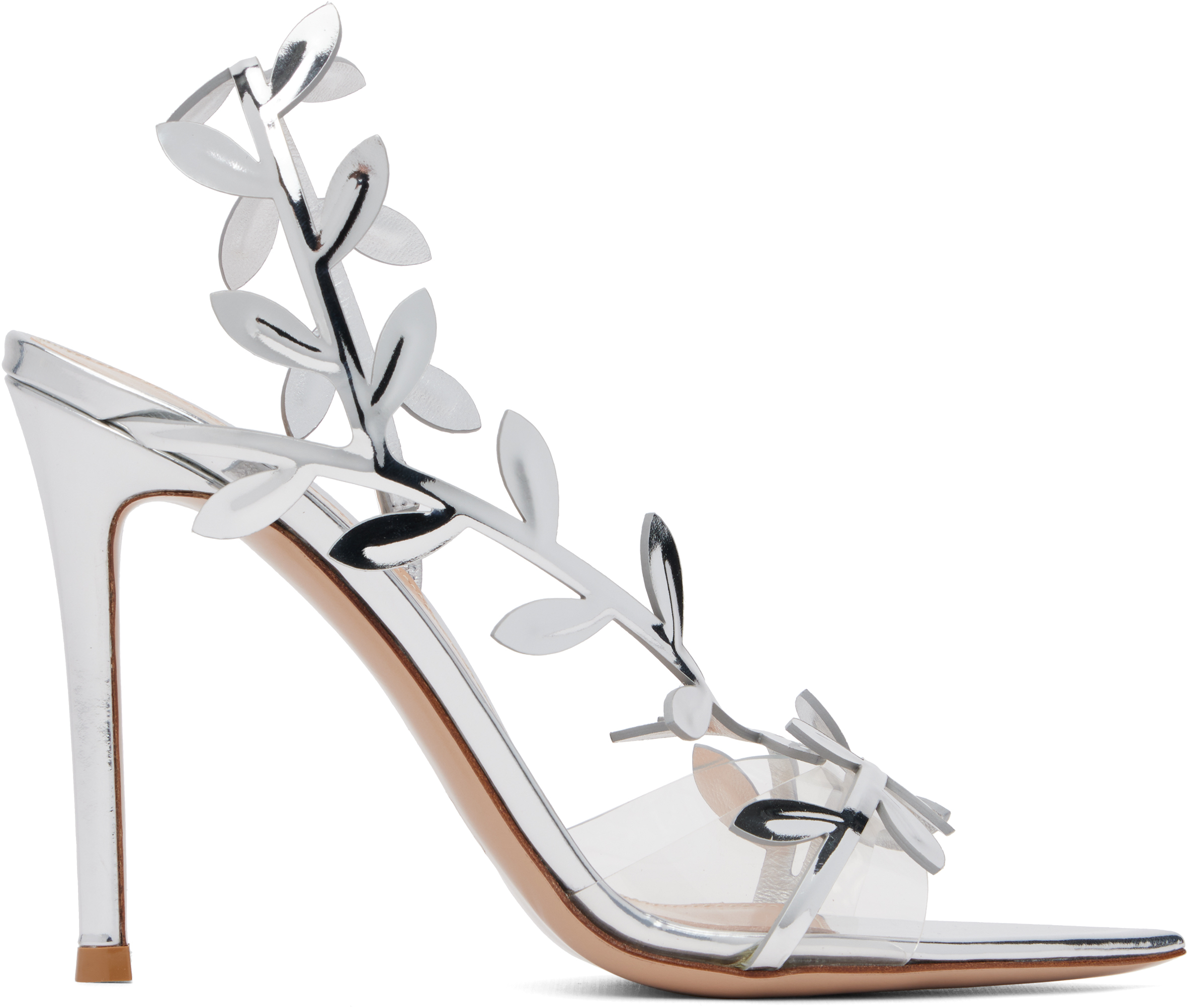 Gold Metallic Alise Heeled Sandals