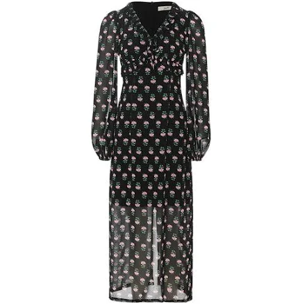 Sincethen V-Neck Long Dress