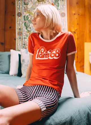 Paris '68 Fitted Ringer
