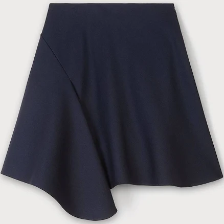 ASYMMETRICAL MINI SKIRT