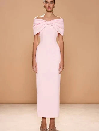 BELLUNO DRESS, Blush / XL | AU14 | US10