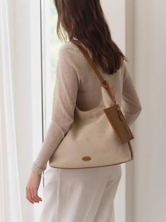 ROH SEOUL Jute Hobo Bag