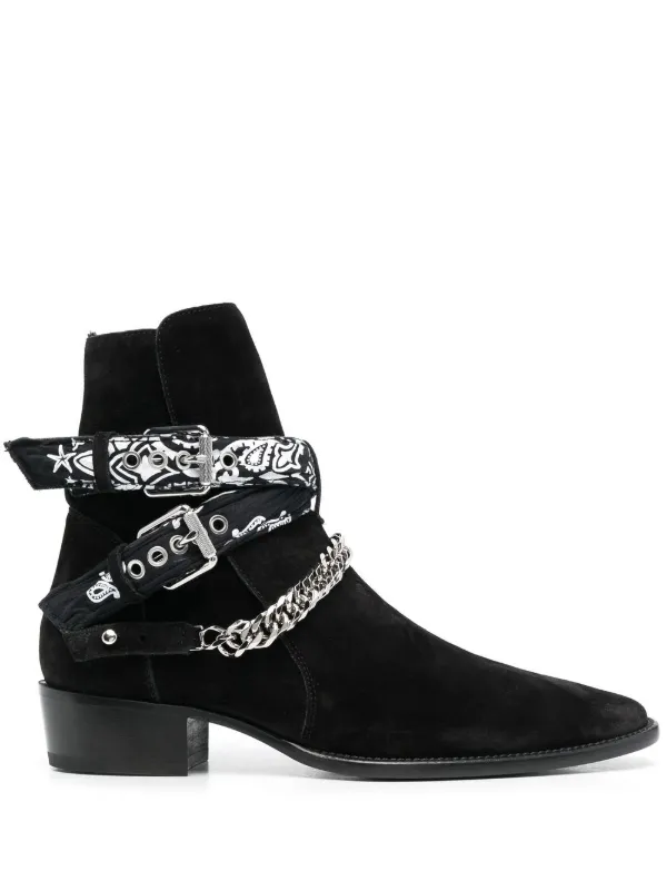 Chain Detail Boots