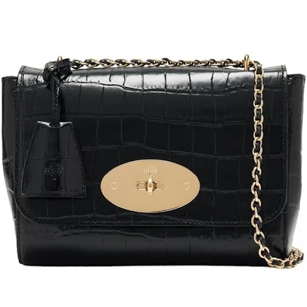 Mulberry Women's Lily Croc-embossed-leather Shoulder Bag