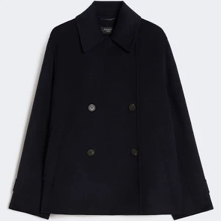 Max Mara Woman Double-breasted wool-blend pea coat