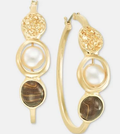 Style & Co. Women's Disc Hoop Earrings