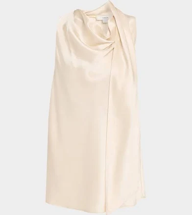 Vince Women's Satin Scarf Top