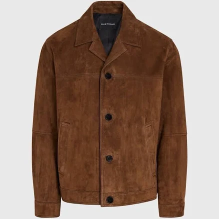 Club Monaco Capsule Suede Jacket