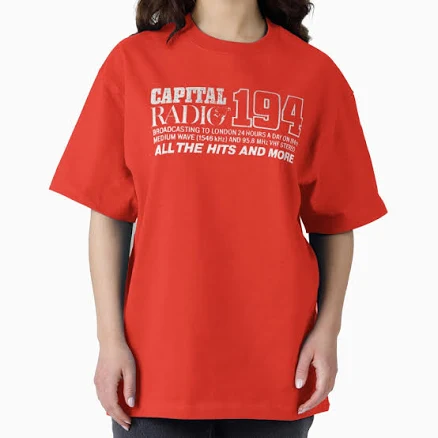 Capital Radio Oversized T-Shirt