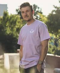 Men's T-Shirt Smile Lilac Unisex