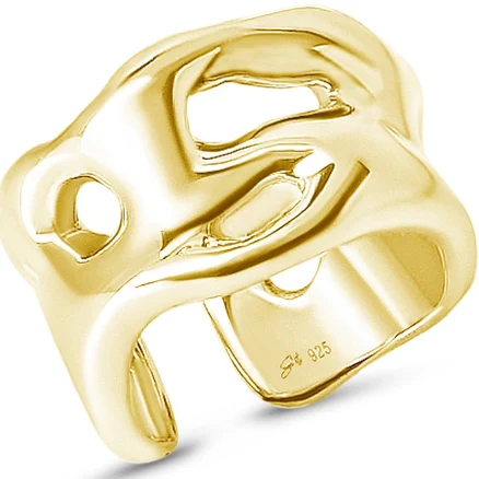 Vermeil Melt Ear Cuff