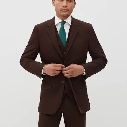 Men's Brown Suit Jacket
