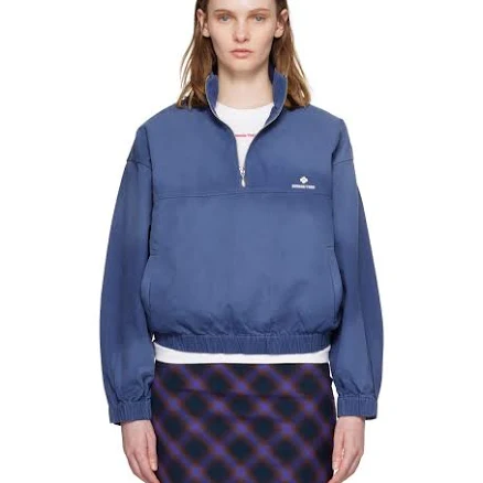 Stand Neck Pullover Sweatshirt