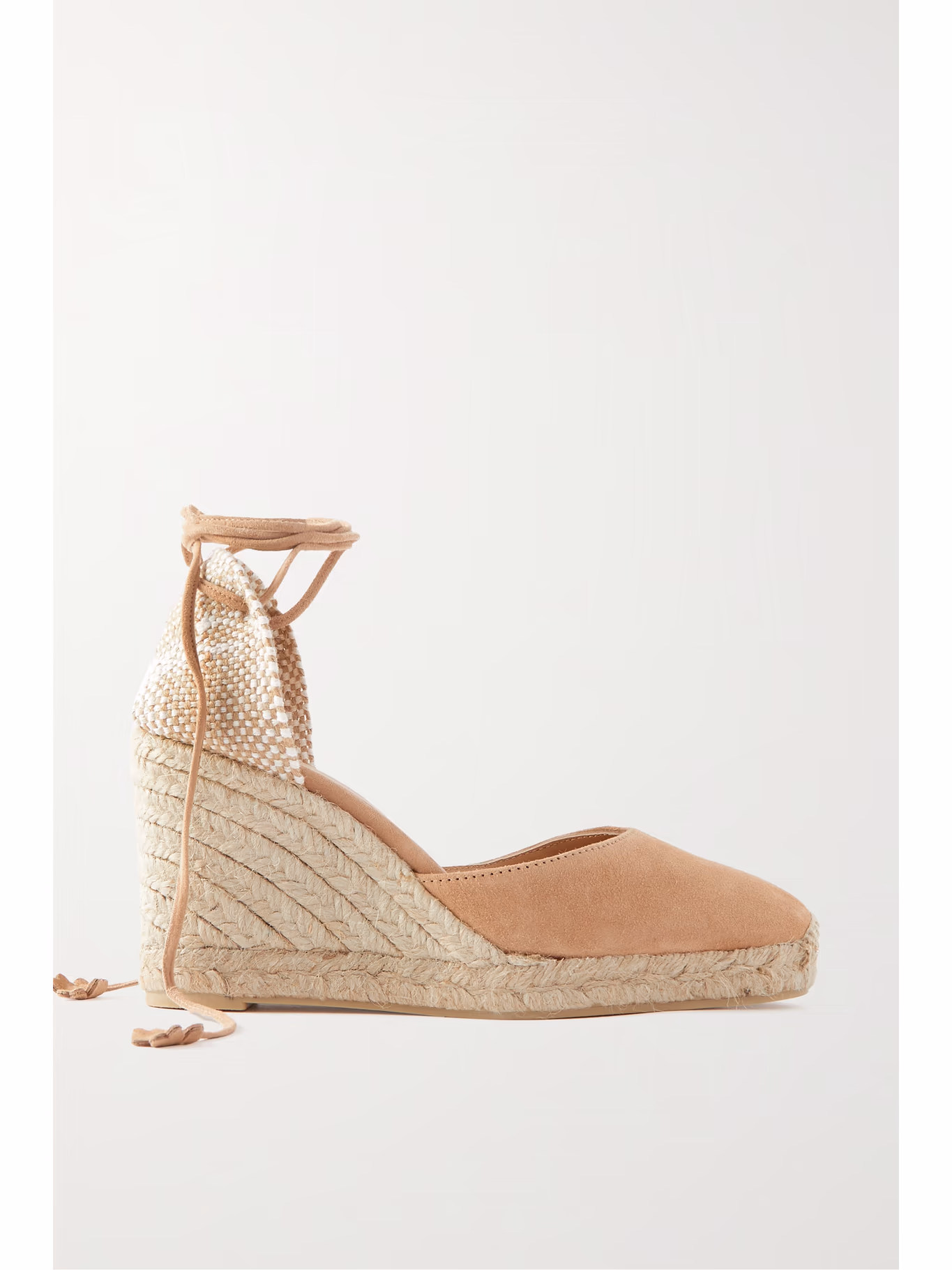 Carina Suede Wedge Espadrilles