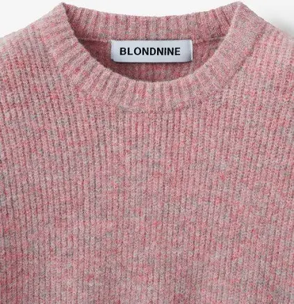 blond9 Wool Blended ribbed Knit