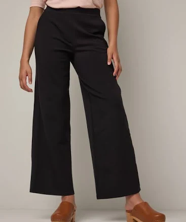 Lane Wide Leg Merino Wool Ponte Pants