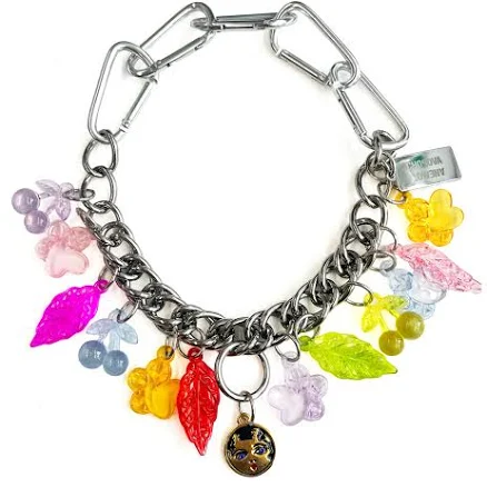 Chopova Lowena Silver Charm Necklace