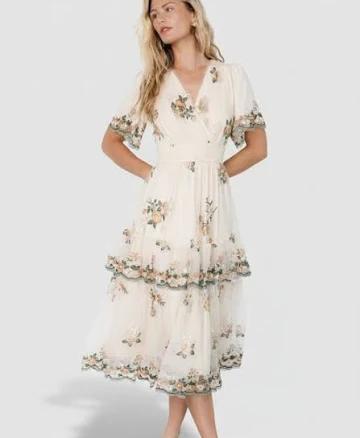 Baltic Born Women's Cynthia Floral Midi Dress