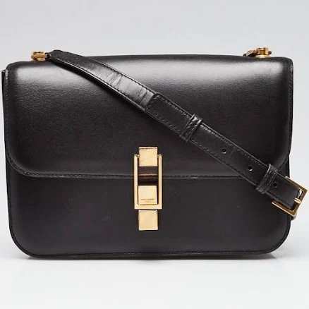 Saint Laurent Women's Le Carré Leather Shoulder Bag