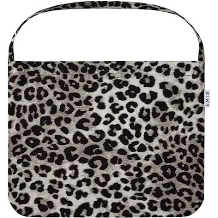 New Leopard Corduroy Eco Bag-Gray
