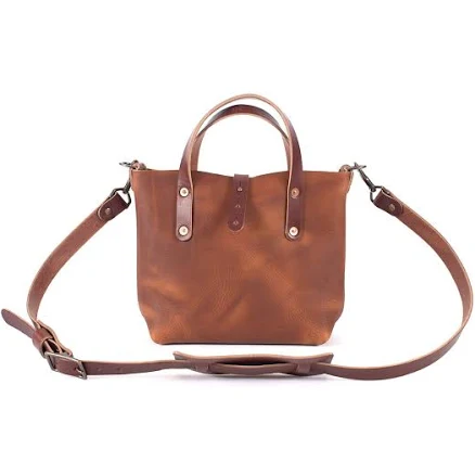 Go Forth Goods Avery Leather Tote Bag