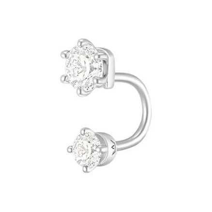 J.ESTINA 14K Whitemond Single Piercing