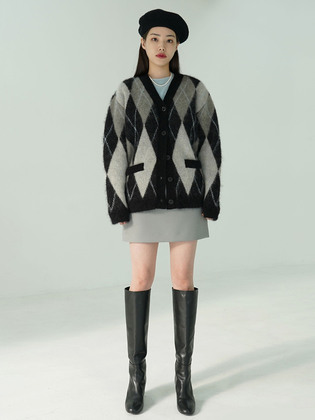 Argyle Cardigan
