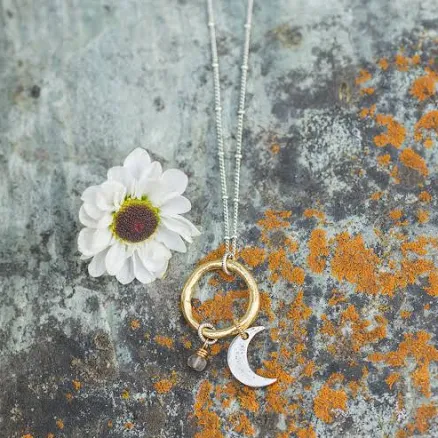 Crescent Moon Moon Child Necklace