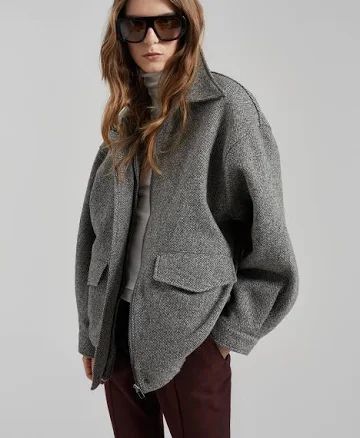 Vanves Wool Blouson Jacket