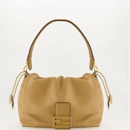 Fendi Women's Mamma Baguette Leather Shoulder Bag