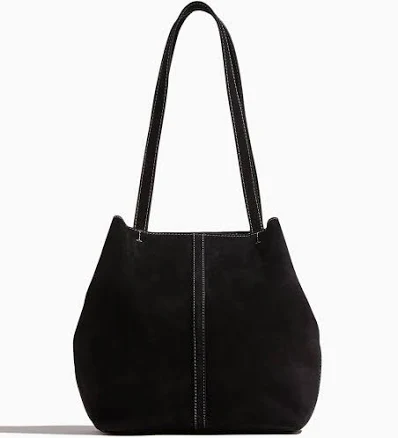 Vanessa Bruno - Vanessa Bruno Tote PM in Noir - Hampden Clothing