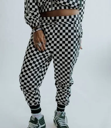 Fore All Women's Checkered Joggers