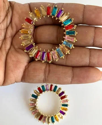 Runway Boutique LA Merry Go Round Earrings
