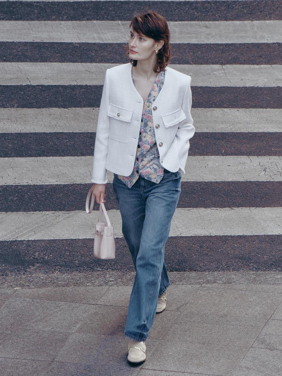 Tweed Crop Jacket