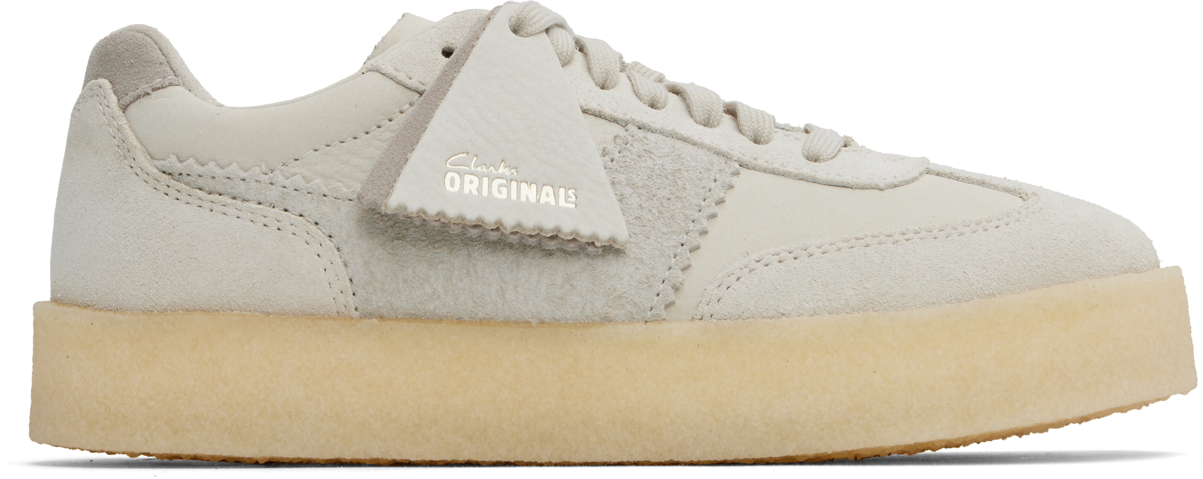 Beige Wallabee Boots